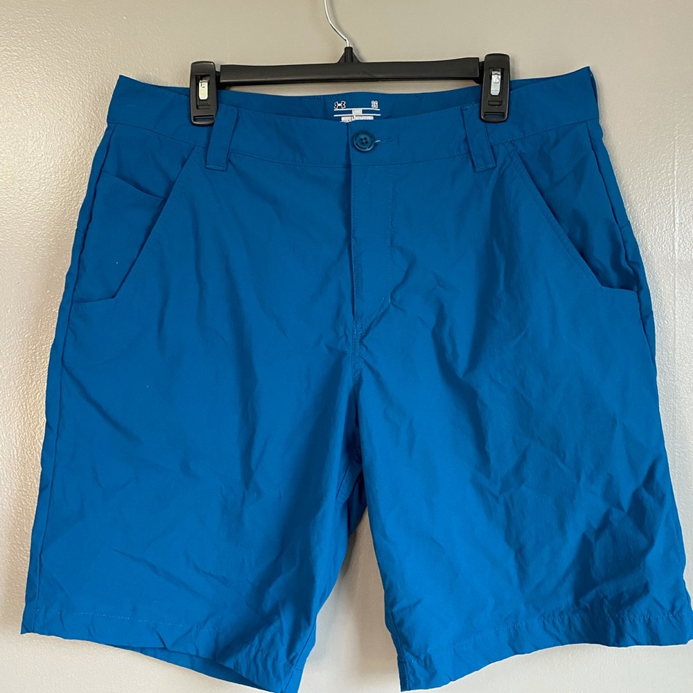 Blue UA Shorts